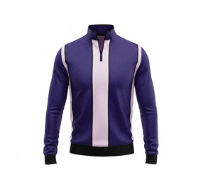 Custom Sublimation Quarter Zip Jacket Manufacturer <b>Men</b> Women Youth Sportswear Quick Dry Team <b>Pullover</b> - Product Image 6