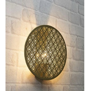 Lámpara de Pared Moderna de Latón, Rectangular, Diseño Geométrico Hecho a Mano, Decoración de Iluminación para Pasillos Interiores - Product Image 6