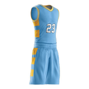 Fabricant d'uniformes de basketball sur mesure, vêtements d'équipe OEM, vêtements de sport, vêtements athlétiques, ensemble de maillots de basketball par sublimation - Product Image 6