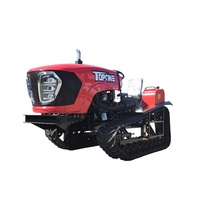 Topone TT100 Fabrik Bestpreis 100PS Raupenlader Traktor mit Gummiketten Motor Lager Pumpe & Getriebe - Hohe Effizienz