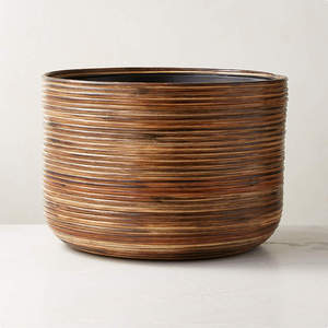 <b>Cheap</b> Hand Woven Rattan Flower Plant <b>Basket</b> Pots From Vietnam Unique Design Planter Pot Garden Decor - Product Image 2