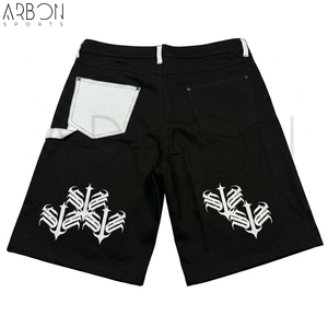 Shorts Homme Tendance Confortables Noir et Blanc Contraste 2026 – Nouveau Modèle – Service OEM/ODM – Créez Votre Propre Marque – Fournisseur de Qualité - Product Image 2