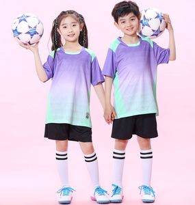 Uniforme Deportivo Personalizado para Niños y Jóvenes, Camiseta de Fútbol con Estampado, Conjunto de Fútbol de Última Moda - Product Image 3