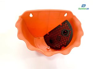 Maceta para decorar el hogar y el jardín, maceta redonda colgante con plástico de alta calidad - Product Image 4