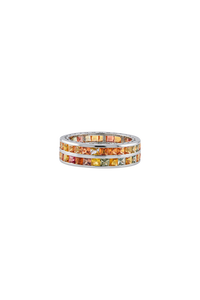 Anillo de Zafiro Amarillo en Plata de Ley 925 - Product Image 2