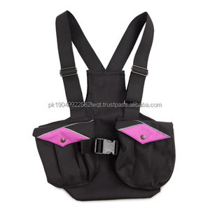 Gilet factice Qualité supérieure Stockage supplémentaire Personnaliser Multi Option Dog Training Brown Cordura Vest - Product Image 4