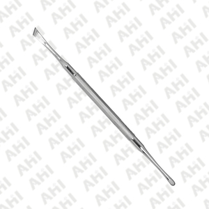 เครื่องมือยกกระดูกสันหลังแบบแมนนวล AHI สแตนเลสสตีล ด้ามจับกลวง ปลายสองด้าน ขนาด 3 มม./2 มม. สำหรับการปลูกถ่ายฟัน ได้รับการรับรองมาตรฐาน CE ใช้ซ้ำได้ - Product Image 3