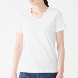 Camiseta Lisa Holgada de Manga Corta para Mujer, Cuello Redondo, Informal, Básica, Suave, Transpirable, de Secado Rápido, para Uso Diario, Tejido Jersey Transpirable - Product Image 1