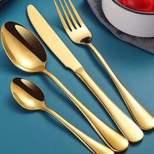 Juego de Cubiertos de Acero Inoxidable de Alta Calidad, Ecológico, Duradero y Apto para Lavavajillas, Diseño Moderno para Comidas Formales e Informales - Product Image 6