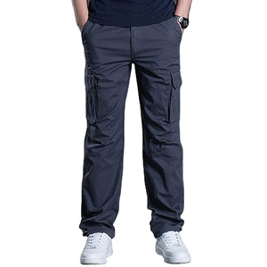 Pantalon Cargo pour hommes de haute qualité vêtements d'extérieur pour hommes pantalon droit décontracté multi-poches pantalon grande taille pantalon pantalon Cargo durable - Product Image 1