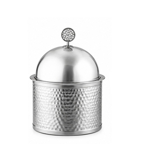 Olla de Metal Dorada, Cacerola de Acero Inoxidable con Tapa Vertical, Diseño Moderno y Lujoso al Estilo Coreano, Exterior Pulido y Duradero, 33 cm de Diámetro - Product Image 5