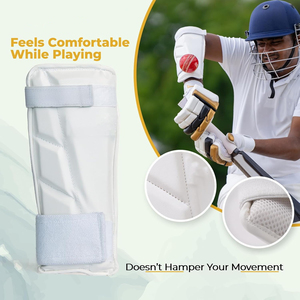 Elite Cricket Arm Guard Protective Equipment High Density <b>Foam</b> <b>Padding</b> Lightweight Breathable Comfortable Fit - Product Image 4