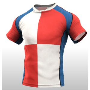 Camiseta de Rugby Personalizada de Fabricación Profesional, Secado Rápido, Antibacteriana, Servicio OEM/ODM, Precios al por Mayor - Product Image 2