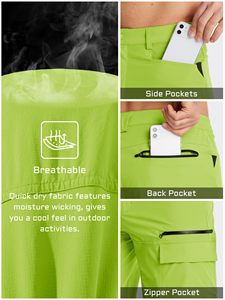 Pantalones Cortos Cargo para Hombre, Estilo Casual Clásico para Uso Diario, 100% Poliéster, Cintura Media, Cierre Elástico, Transpirables y Duraderos - Product Image 5