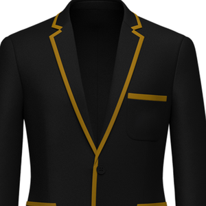 Blazer ajusté OEM ODM pour fraternités et sororités avec badge décoratif, blazer d'hiver unisexe de haute qualité, fabricant et fournisseur sur mesure - Product Image 6