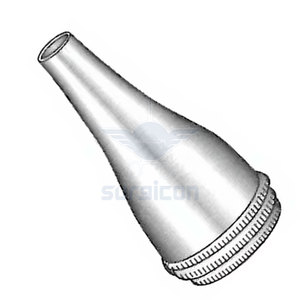 Spéculum auriculaire Gruber, diamètre 6,5 mm, rond, modèle Fig. Instrument d'examen otoscopique de précision 3-en-1 pour le canal auditif professionnel - Product Image 2