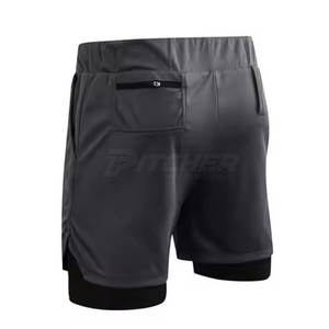 Pantalones Cortos Deportivos Flexibles para Hombre, Material de Secado Rápido para Entrenamientos Intensos, Correr y Sesiones de Fitness - Product Image 2