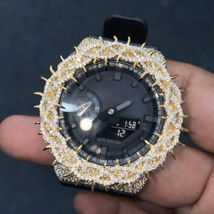 Reloj Digital Analógico GA2100 Personalizado Ice Titan Elite Diver, con Cristales, Estilo Hip Hop, Lujoso, Urbano, para Hombre - Product Image 3
