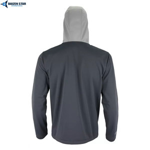 Chaqueta Softshell Personalizable con Capucha, Unisex, Casual, para Exteriores, con Cuello Alto, Bolsillo Frontal, Resistente al Viento, Transpirable y Ecológica para Invierno - Product Image 4