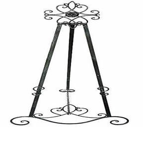 Hot Selling Wood <b>Easel</b> Stand Rectangle Shape Rustic Design Indoor Living Room Use Durable Floor Mount - Product Image 2