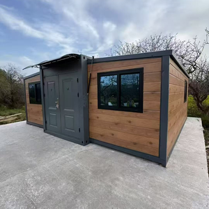 Edificio Prefabricado Portátil de 20 pies/40 pies, Casa Contenedor Expandible de Acero Impermeable, Oficina en Casa, Casas Pequeñas con Energía Solar - Product Image 2