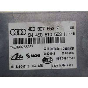 Module de commande de suspension pneumatique adaptative A8 D3 2004-2010 d'occasion OEM 4E0907553F - Product Image 6
