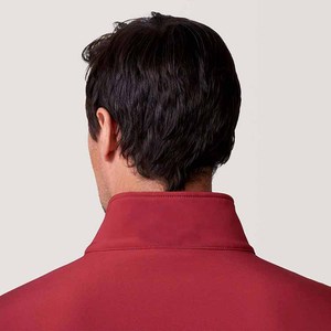 Chaqueta Cortavientos para Hombre con Cierre de Cremallera, Forro de Malla Transpirable, Ecológica, Teñida en Color Liso, con Logotipo Frontal - Product Image 4