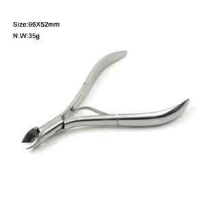 Coupe-ongles professionnel en acier inoxydable, lame biseautée incurvée de 12,5 mm, pointe acérée, pour usage adulte. - Product Image 5