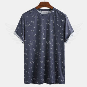 Camisetas Personalizadas para Hombre, 100% Algodón, Color Liso, Alta Calidad, Fabricante Mayorista - Product Image 1