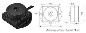 ไซเรนอิเล็กทรอนิกส์ SLC122 Piezo Air Vent Mount-พลาสติกยืดหยุ่นกันน้ำได้ - Product Image 2