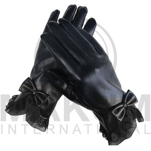 Premium Men Women Latest High Quality Dressing Loose Fit Winter Leather Gloves / Factory Price Custom Logo - Product Image 5
