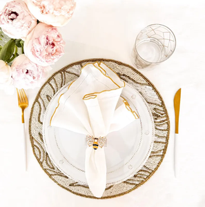 Ganges Glass Beaded Placemats by glowin fashion - Product Image 4