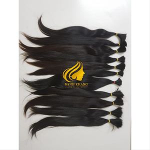 Vente en gros bébé Extensions minces de cheveux humains vietnamiens donneur unique qualité pour le blanchiment trame unique - Product Image 3