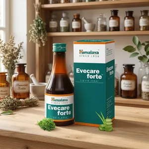 Evecare Forte Wild, Jarabe Herbal Líquido Prensado en Frío, Grado Alimenticio, Fórmula para el Bienestar Femenino, Apoyo Hormonal - Product Image 4
