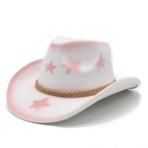 Chapeau de cowboy Western Travel, style export américain, en coton/soie/nylon, respirant, écologique, décontracté pour l'été, avec une coupe moderne - Product Image 1