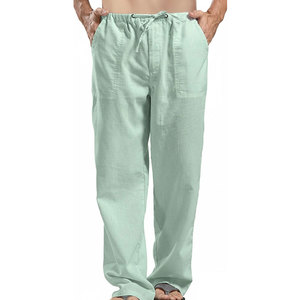 Stylish Mens Summer <b>Trousers</b> Relaxed Fit Lightweight Pants Perfect For Streetwear Casual Outings And Outdoor Activities - Product Image 1