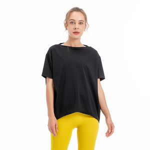Camiseta Deportiva Holgada de Manga Corta para Mujer, Ideal para Yoga, Fitness y Deportes al Aire Libre - Product Image 6