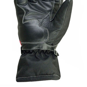 Guantes de Motocicleta de Primera Calidad, Guantes de Cuero de Oveja Premium para Motociclistas, Protección de Nudillos de Fibra de Carbono - Product Image 2