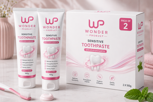Pasta Dental OEM/ODM para Dientes Sensibles con Hidroxiapatita, Blanqueadora, Alivia la Sensibilidad, Segura para el Esmalte, Repara, Limpieza Básica, Precio al por Mayor - Product Image 3