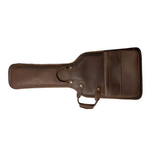 Sacs de guitare acoustique en cuir imperméables de couleur unie, antichoc, en promotion, prix abordable, sacs de guitare en cuir - Product Image 3