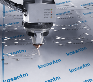 Film de protection laser en PE, film adhésif acrylique pour la découpe laser, protection de surface pour acier inoxydable, aluminium, tôle métallique - Product Image 1