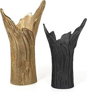 Vase de table à motif d'arbre, pot de fleurs en aluminium artisanal, pour l'extérieur et le salon, à prix bas - Product Image 3