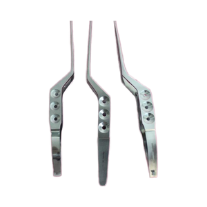 Tijeras Quirúrgicas Micro Bayonet Renix International de Acero Inoxidable, Juego de Instrumentos de Accionamiento Manual para Neurocirugía - Product Image 1