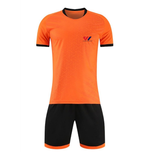 Conjunto de Uniforme de Fútbol Personalizado para Adultos, Cuello en V, Manga Corta, 100% Poliéster, Secado Rápido, Equipación de Entrenamiento - Product Image 2
