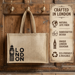 Sac fourre-tout en jute laminé indien avec logo personnalisé, poignée d'épaule, qualité supérieure, fermeture éclair sécurisée pour les courses et l'usage quotidien - Product Image 5