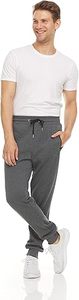 Wholesale Custom Logo Men's Mid Waist Eco-Friendly Waterproof Fleece <b>Jogger</b> Pants <b>with</b> <b>Zip</b> <b>Pocket</b> Casual Sweatpants - Product Image 3