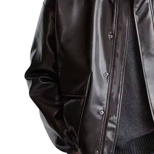 Factory Made Wholesale Price Winter Riding Made With <b>Leather</b> New Arrival <b>Jackets</b> High Quality Breathable <b>Leather</b> <b>Jackets</b> - Product Image 5