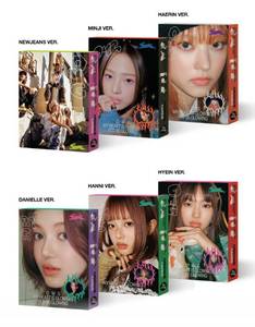 การ์ดข้อความ OMG ของ NewJeans รุ่นหนังสือเพลงอิเล็กทรอนิกส์ (CD) กระดาษ พลาสติก ภาษาเกาหลี ทุกวัย รุ่น KR - Product Image 2