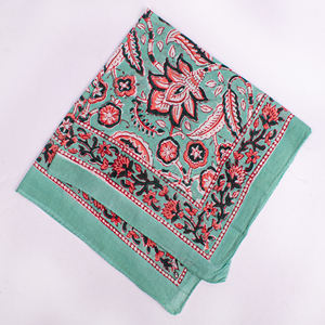 Pañuelo para la Cabeza Unisex de Algodón Estampado Floral Personalizado de Primera Calidad, Tejido Natural Ecológico, Suave para la Piel, Elegante y Moderno - Product Image 6