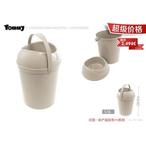 Ciotola per animali domestici Yommy con contenitore da 5,5 litri per cani e gatti - Product Image 3